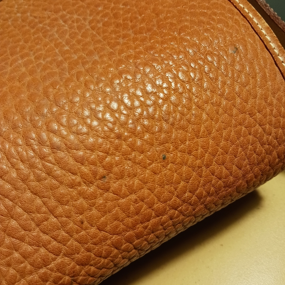 Vintage DOONEY & BOURKE Elegant Brown Leather Crossbody Bag - Picture 9 of 16